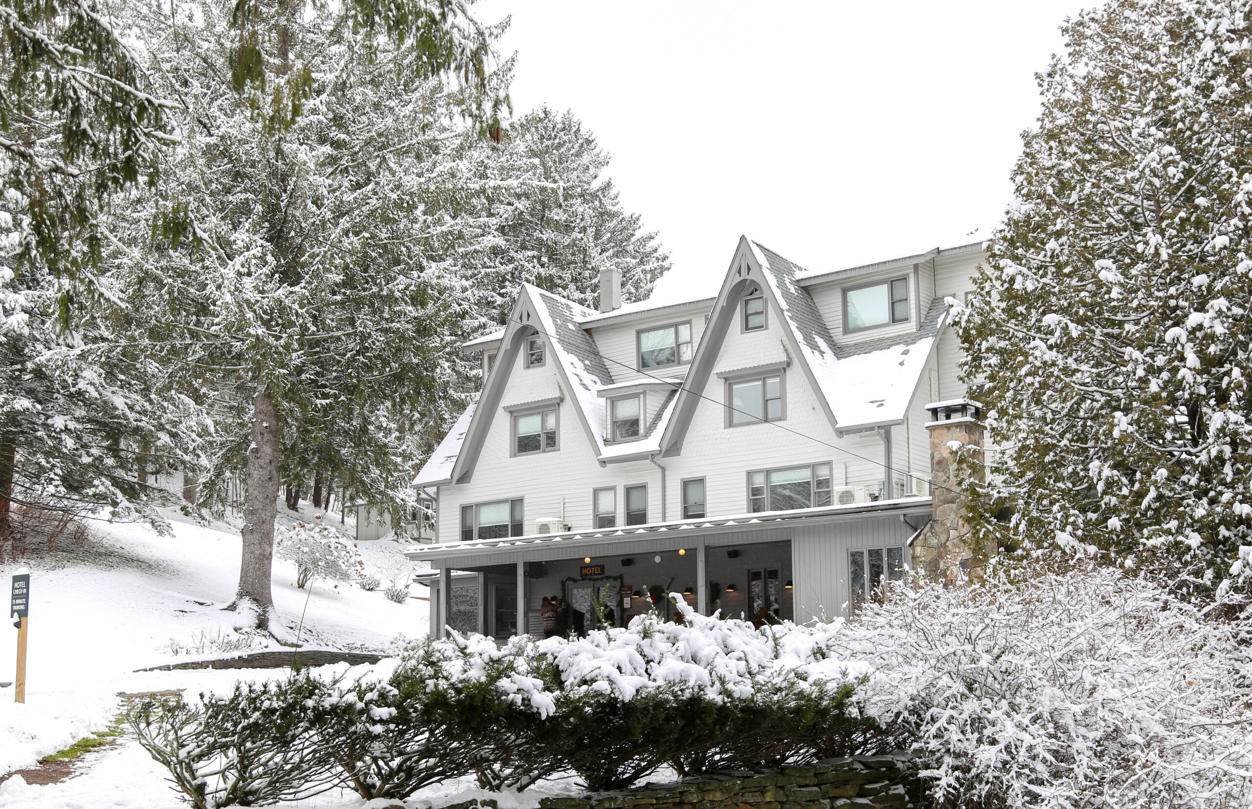 Callicoon Hills Exterior in the Winter